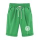 thumbnail image 1 of Mujeres Pantalones Cortos Casual, Cintura Elástica Día de la Independencia de la Impresión Pantalones Cortos con Cordón con Bolsillos para Verano Primavera de Uso Diario, Pantalones Cortos de Verano P, 1 of 4