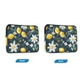 thumbnail image 7 of FORMRS 13"-13.3" Laptop Sleeve Protective Case Soft Carrying Quilted Computer Bag Cover, Lemon Flowers, 7 of 7