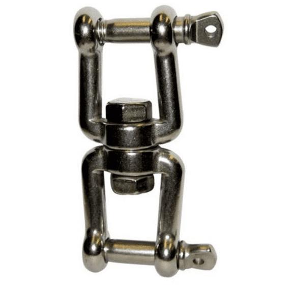 Lewmar SWIVELJJ8 Jaw Jaw Anchor Swivel 5/16 8mm Stainless Steel