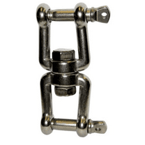 Lewmar SWIVELJJ8 Jaw Jaw Anchor Swivel 5/16 8mm Stainless Steel