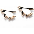 thumbnail image 3 of 10pcs 10Pcs Alloy Enamel Penguin Pendants Penguin Pendant Ornament Light Gold Pendant Accessory for Women DIY Necklace Bracelet Earring Jewelry Craft Making 23x17x1.5mm Hole: 1.8mm, 3 of 3