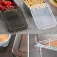 thumbnail image 5 of Stainless Steel Food Containers with Lids, Square Metal Lunch Box Set for Meal Prep, Kitchen Storage, 3 Count Set, 22-57 fl oz, 9.0 x 6.0 Inch, Leakproof Bento Box for Fridge, Camping, Picnic, 5 of 8