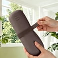 thumbnail image 5 of Travel Makeup Brush Holder Pouch, Silicone Cosmetic Organizer with Cleaning Panel for Dust-Proof Storage, 5 of 6