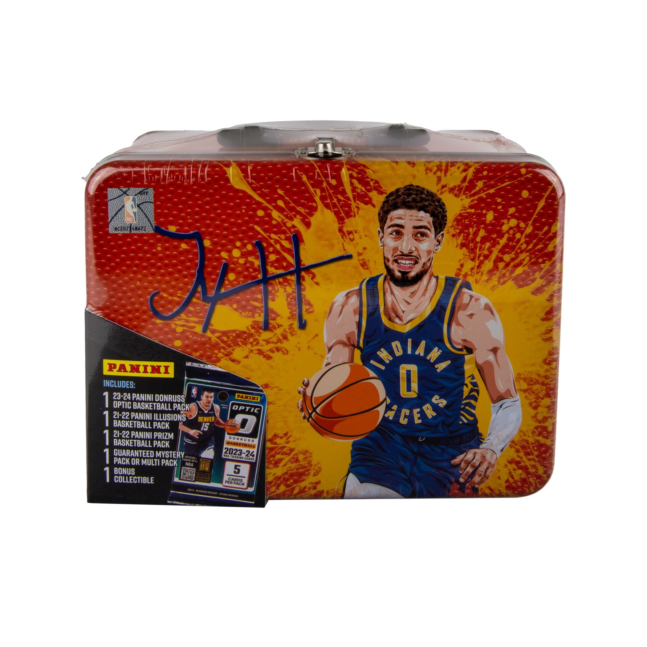 25 MJH PANINI BASKETBALL LUNCHBOX TIN