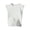 0-White959, variant on Tiijoy Girls Ruffle Sleeve T Shirt Solid Plain Tank Top Summer Casual Tee, Sizes 2-10