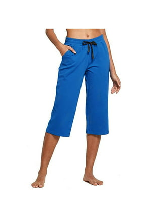 Women's Capris Capris Pants Pedal Pushers Pants With Pockets Athletic Capris  Cute Women's Pants Navy Blue Capri Yoga Capris -  Israel