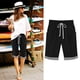 thumbnail image 2 of Pantalones Sueltos de Pierna Ancha para Mujeres Pantalones Cortos Sueltos Elásticos Casuales Pantalones de Pierna Ancha Recta con Bolsillo, 2 of 7