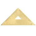 thumbnail image 2 of Solide Laiton Métal Bijoux Conception Mathématique Géométrie École Règle Triangle Protracteur Mesu Outils Isocèle Triangle, 2 of 7