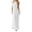 White, variant on Kvture Women Summer Halter Neck Maxi Dress Flowy Ruffle Tiered Sleeveless Sundress Boho Backless Spaghetti Strap Long Dress Beige