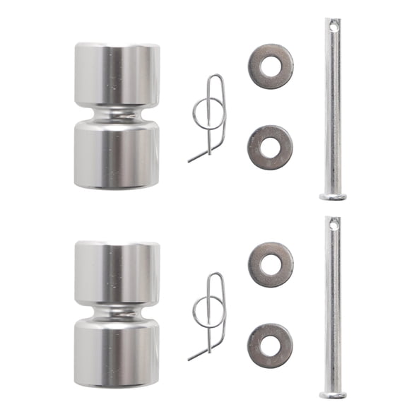 2PCS Aluminum Roller Replacement Kit For GORILLA-LIFT Trailer Tailgate Lift Assist TAPDRA Spare Part