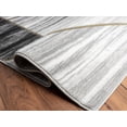 thumbnail image 4 of Brooklyn Collection Gray And Dark Gray 2'4" X 7'10" Runner Rugs BK0128, 4 of 7