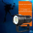 thumbnail image 3 of Toystoory Linterna de buceo, portátil, duradera, fuerte, ligera, iluminación subacuática, tiro largo, resistente, antideslizante, artículos deportivos Estufas de camping Tipo 2 Toystoory OD029704-02, 3 of 6