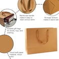 Shipkey 20 pack extra large kraft paper bags extra large gift bags