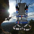 thumbnail image 4 of S SERENABLE Climbing Harness Belt Harness Tree Rock Climbing for Rappelling Equipment Blue Gray, 4 of 9