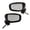 Black, variant on For Subaru Impreza/Outback 2017 18 19 20 21 2022 Door Mirror Passenger Side | Power | With Heated Glass/Turn Signal | Replacement For SU1321156 | 191275675151, 84401FL000