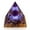 Amethyst-b, variant on Orgone Pyramid for Positive Energy, Amethyst&Obsidian Healing Crystal Pyramids for Reduce Stress Chakra Reiki Healing Meditation Attracts Lucky and Success