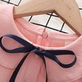 thumbnail image 5 of Posijego Girls Uniform Dresses Cotton Short Sleeve School Uniforms Summer Casual A-Line Mini Dresses 5-12 Years, 5 of 9