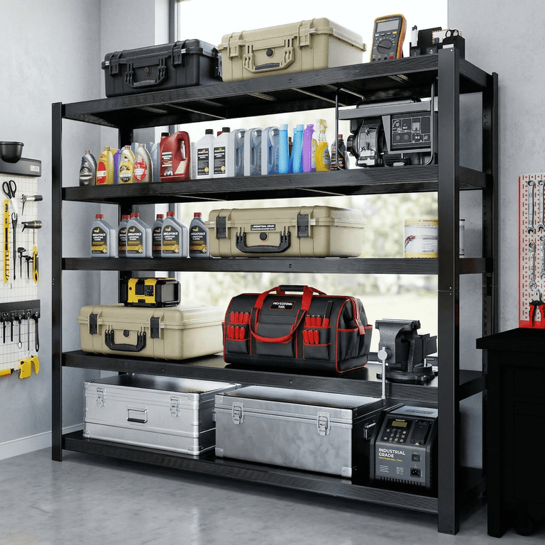 uberlyfe 84" Heavy Duty 5-Tier Garage Shelving, 3050 Lbs photo 7