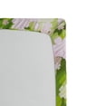 thumbnail image 2 of Ambesonne Tree Fitted Sheet, Blossoming Petals Florets, Twin Size, Fern Green Pale Pink, 2 of 2