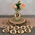 thumbnail image 1 of Rustic Wooden Hanging Ornament Wedding Table Home Decoration 1-10 Numbers, 1 of 8