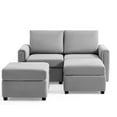 LINSY HOME Modular Couches and Sofas Sectional with Storage Sectional Sofa U Shaped Sectional