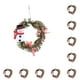 thumbnail image 1 of Inteprter Guirnalda de Navidad para colgar en el árbol, guirnalda de Navidad reutilizable para decoración al aire libre, adorno de plantas Muñeco de nieve 10Conjunto, 1 of 6