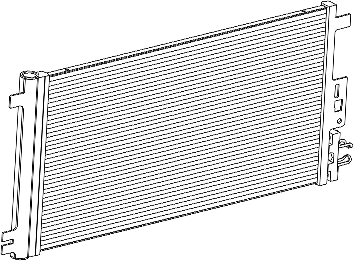 ACDelco GM Genuine Parts Air Conditioning Condenser 15-63092