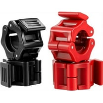 4 Pack 1 Inch Barbell Clamps Quick Release Non-Slip Collars for Weightlifting Strength Training Gym Fitness