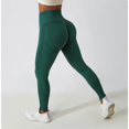 thumbnail image 2 of Mallas deportivas para mujer, ropa deportiva para correr y gimnasio, mallas ajustadas con realce, pantalones de Yoga sin costuras, pantalones deportivos de entrenamiento de cintura alta, 2 of 5