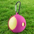 thumbnail image 3 of Funda para pelota de golf funda portátil de silicona para pelota de golf con hebilla ayudas para entrenamiento de golf, 3 of 7