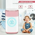 thumbnail image 6 of Costway 8lbs Portable Fully Automatic Washing Machine W/ Drain Pump Pink, 6 of 11