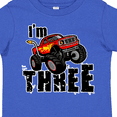 thumbnail image 4 of Inktastic Monster Truck 3rd Birthday Boys or Girls Toddler T-Shirt, 4 of 5