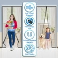thumbnail image 6 of Magnetic Screen Door - Self Sealing, Heavy Duty, Mesh Partition Keeps Bugs Out - Pet and Kid Friendly - 37 Inch x 82 Inch, 6 of 9