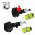 thumbnail image 2 of New 1000 liter IBC tank with S60x6 adapter valve and 3/4-Yvan (tap only) [PB] n, 2 of 3