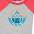 thumbnail image 4 of Inktastic Naples Florida Beach Vacation Boys or Girls Baby Bodysuit, 4 of 5