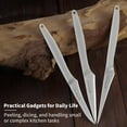 thumbnail image 3 of 3PCS Paring Knife, Stainless Steel Paring Knife Set, Ultra Sharp Small Kitchen Knife for Vegetable, Fruit Carving Knives, 3 of 7
