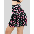 thumbnail image 4 of SET DE 2 FALDAS SHORT DE MUJER CASUAL FALD-1004 DE ESTAMPADO FLORAL, 4 of 5