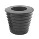 thumbnail image 3 of de cono de , se adapta a poste de 1,5 pulgadas/38 mm, cono de de goma resistente y duradero para apertura de orificio de mesa de Negro Sunnimix Cuña de cono, 3 of 8