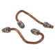 thumbnail image 2 of Caliper Rear Brake Pipes Copper Brake Bridge Tube with Stainless Steel Connector Replacement for SEAT Altea Toledo Leon, 2 of 5