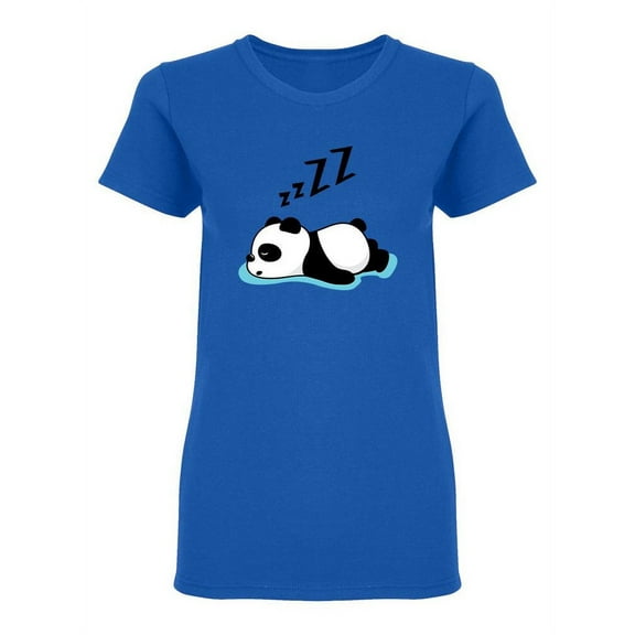 Lazy Panda Shaped T-Shirt Women -Image by Shutterstock, Female Medium