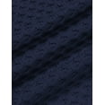 thumbnail image 4 of COOFANDY Men's Slim Fit Turtleneck Sweater Casual Knitted Twisted Pullover Solid Sweaters, 4 of 5