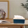 thumbnail image 2 of GOOHOCHY Caja de pañuelos decorativa con tapa de madera simple, 2 unidades, 2 of 8