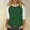 Green, variant on Aloohaidyvio 3/4 Sleeve Shirts for Women,Women's Casual 3/4 Sleeve Tunic T-Shirts Round Neck Cute Tops Basic Tees Loose Fit Pullover Dressy Blouses