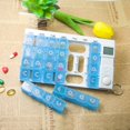 thumbnail image 4 of Portable 28 Grid Electronic Timing Medicine Box Case Medicine Storage Box for Travel (Blue), 4 of 9