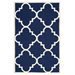 thumbnail image 3 of Safavieh Dhurries Navy Contemporary Rug - 6' x 9', 3 of 3