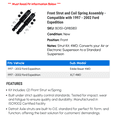 thumbnail image 2 of Front Strut and Coil Spring Assembly - Compatible with 1997 - 2002 Ford Expedition 1998 1999 2000 2001, 2 of 2