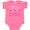 Hot Pink, variant on Inktastic Meema Girl Granddaughter Girls Baby Bodysuit
