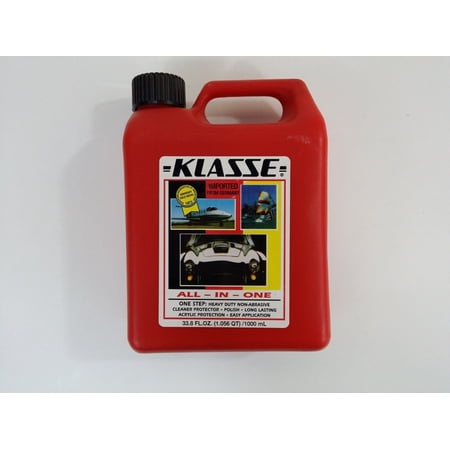 KLA1000 Klasse All-In-One 1000ml / 33.8oz Acrylic Protectant, Cleans & Polishes