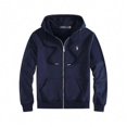 thumbnail image 3 of Men's Embroidered Polo Hoodie Set with Fleece Jacket and Cardigan, 3 of 5