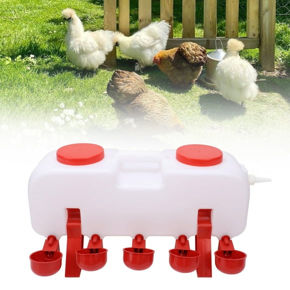 Chicken Waterer, Plastic Chicken Waterer Dispenser for Farm